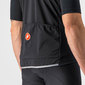 Castelli Perfetto RoS 2 Wind Fietsshirt Korte Mouwen Zwart Heren