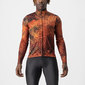Castelli Ventaglio Fietsshirt Lange Mouwen Oranje Heren