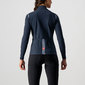 Castelli Tutto Nano Ros Fietsshirt Lange Mouwen Blauw Dames