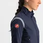 Castelli Perfetto RoS 2 Fietsjack Blauw/Zilver Reflex Dames
