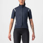 Castelli Gabba RoS 2 Fietsshirt Korte Mouwen Blauw/Zilver Reflex Dames