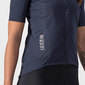 Castelli Gabba RoS 2 Fietsshirt Korte Mouwen Blauw/Zilver Reflex Dames