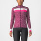 Castelli Volare Fietsshirt Lange Mouwen Paars/Roze/Wit Dames