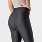 Castelli Velocissima Thermal Driekwart Fietsbroek Zonder Bretels Zwart Reflex D