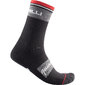 Castelli Quindici Soft Merino Fietssokken Zwart
