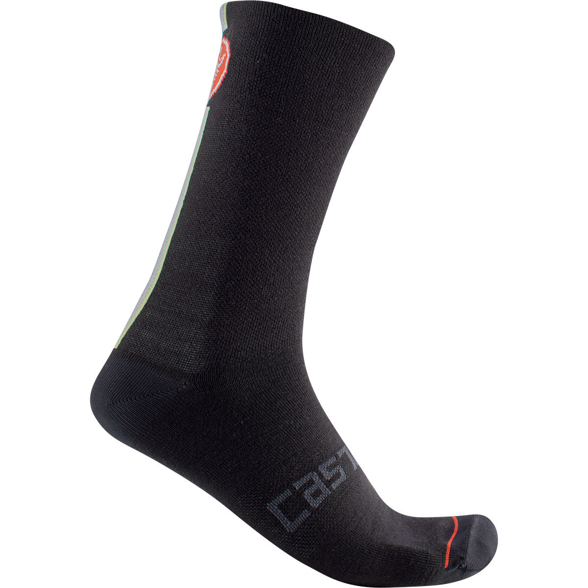 Castelli Racing Stripe 18 Fietssokken Zwart