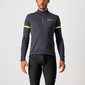 Castelli Fondo 2 FZ Fietsshirt Lange Mouwen Grijs/Geel Heren