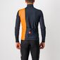Castelli Traguardo FZ Fietsshirt Lange Mouwen Blauw/Oranje