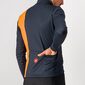 Castelli Traguardo FZ Fietsshirt Lange Mouwen Blauw/Oranje