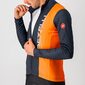 Castelli Traguardo FZ Fietsshirt Lange Mouwen Blauw/Oranje