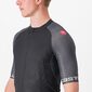 Castelli Entrata Vi Fietsshirt Korte Mouwen Zwart/Donkergrijs/Zilver Heren