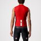 Castelli Entrata Vi Fietsshirt Zonder Mouwen Rood Heren