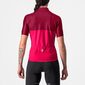 Castelli Velocissima Fietsshirt Korte Mouwen Roze/Donkerrood Dames