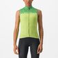 Castelli Velocissima Fietsshirt Zonder Mouwen Lichtgroen/Groen Dames