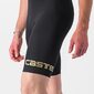 Castelli Premio Black LTD Edition Fietsbroek Kort LTD Zwart/Goud Heren