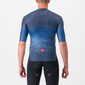 Castelli Aero Race 6.0 Fietsshirt Korte Mouwen Blauw Heren