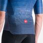 Castelli Aero Race 6.0 Fietsshirt Korte Mouwen Blauw Heren