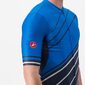 Castelli Speed Strada Fietsshirt Korte Mouwen Blauw/Donkerblauw Heren