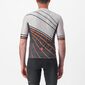 Castelli Speed Strada Fietsshirt Korte Mouwen Grijs/Donkergrijs Heren