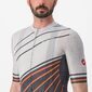 Castelli Speed Strada Fietsshirt Korte Mouwen Grijs/Donkergrijs Heren