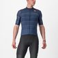 Castelli Livelli Fietsshirt Korte Mouwen Blauw Heren