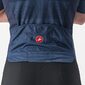 Castelli Livelli Fietsshirt Korte Mouwen Blauw Heren