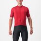 Castelli Unlimited Terra Fietsshirt Korte Mouwen Donkerrood Heren
