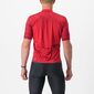 Castelli Unlimited Terra Fietsshirt Korte Mouwen Donkerrood Heren