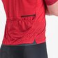 Castelli Unlimited Terra Fietsshirt Korte Mouwen Donkerrood Heren