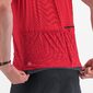 Castelli Unlimited Terra Fietsshirt Korte Mouwen Donkerrood Heren