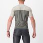 Castelli Unlimited Entrata Fietsshirt Korte Mouwen Grijs/Lichtgrijs Heren