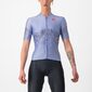 Castelli Aero Pro Fietsshirt Korte Mouwen Paars Dames