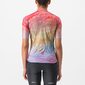 Castelli Marmo Fietsshirt Korte Mouwen Roze/Oranje/Blauw Dames