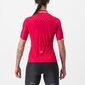 Castelli Pezzi Fietsshirt Korte Mouwen Rood Dames