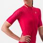Castelli Pezzi Fietsshirt Korte Mouwen Rood Dames