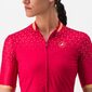 Castelli Pezzi Fietsshirt Korte Mouwen Rood Dames