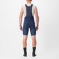 Castelli Premio Black Fietsbroek Kort Blauw Heren