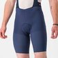 Castelli Premio Black Fietsbroek Kort Blauw Heren