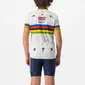 Castelli Kid Soudal Quick-Step Fietsshirt Korte Mouwen World Champion
