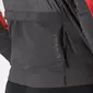 Castelli Unlimited Puffy Fietsjack Rood/Donkergrijs Heren
