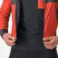 Castelli Unlimited Puffy Fietsjack Rood/Donkergrijs Heren