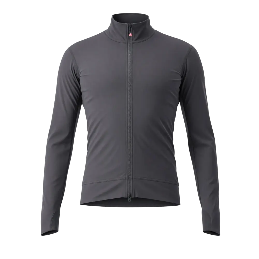 CASTELLI Alpha Ultimate Insulated Fietsjack Paars/Donkergrijs Heren