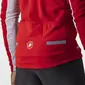 Castelli Mortirolo 6S Fietsjack Rood/Zilvergrijs/Reflex Heren