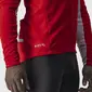 Castelli Mortirolo 6S Fietsjack Rood/Zilvergrijs/Reflex Heren