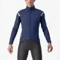 Castelli Perfetto RoS 2 Fietsjack Donkerblauw/Zilvergrijs Heren