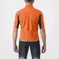 Castelli Gabba RoS 2 Fietsshirt Korte Mouwen Oranje/Donkergrijs Heren