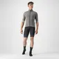 Castelli Perfetto RoS 2 Wind Fietsshirt Korte Mouwen Lichtgrijs Heren