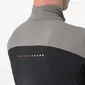 Castelli Perfetto RoS 2 Wind Fietsshirt Korte Mouwen Lichtgrijs Heren