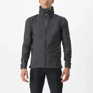 Castelli Trail GT Fietsjack Donkergrijs Heren