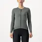 Castelli Fly Fietsshirt Lange Mouwen Grijs Dames